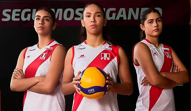 Perú se estrenó en el Mundial de Vóley Sub-17 ante Brasil. Foto: IPD