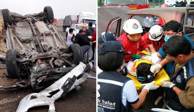 Al menos 1 de cada 4 fallecidos por accidentes de tránsito es un peatón. Foto: composición LR/Andina