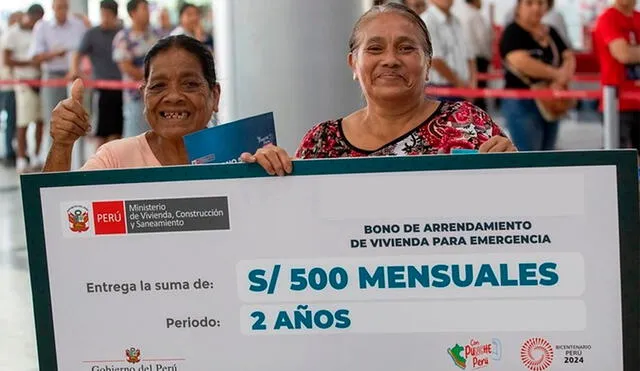 Revisa todo sobre el bono de 500 soles mensuales que entrega el gobierno. Foto: Andina