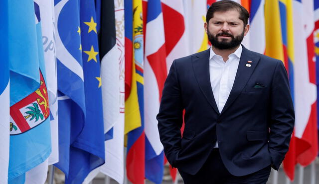 Gabriel Boric ha priorizado su defensa de la democracia antes que una posición ideológica. Foto: AFP