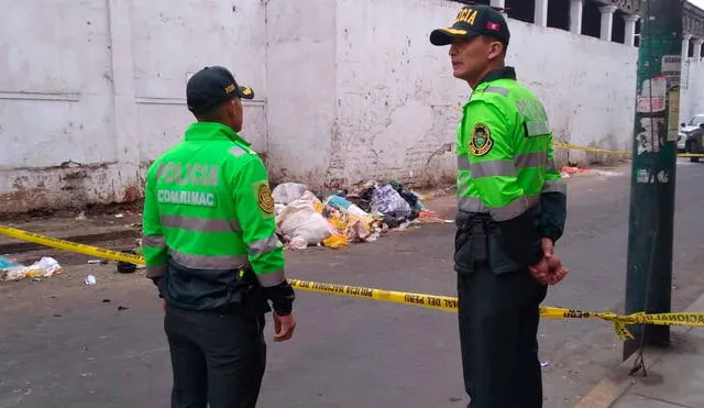 Cadáveres en bolsas de rafias en el Rímac. Foto: Óscar Quea/La República