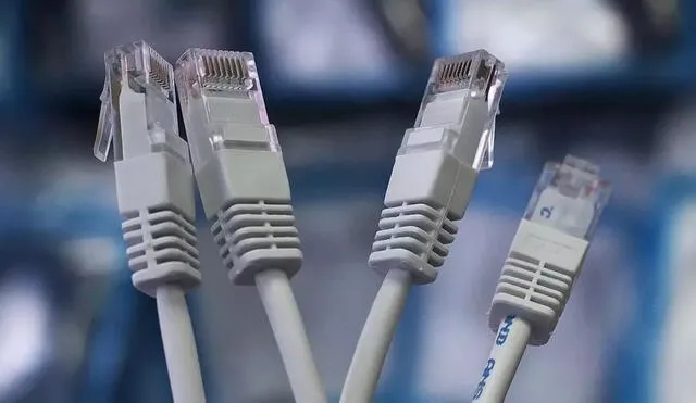 Existen varios tipos de cable Ethernet con distancias máximas distintas. Foto: Una Al Día