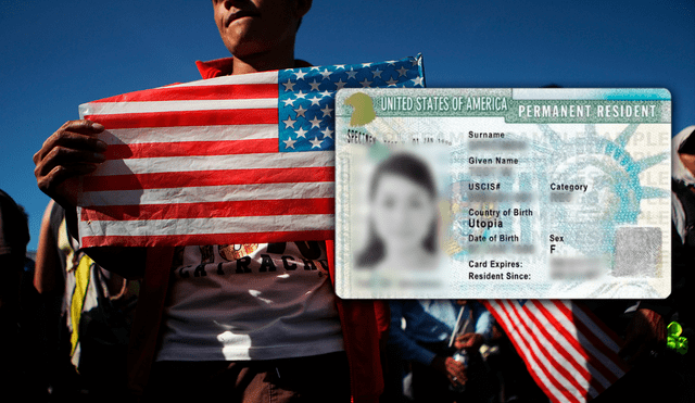 La Green Card es una identificación de suma importancia para migrantes que residan en Estados Unidos. Foto: Composición LR/Jazmin Ceras