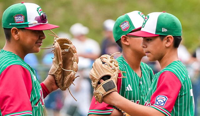 México logró su segunda blanqueada en la Serie Mundial de Ligas Pequeñas 2024. Foto: LLWS