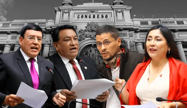 Estos son los congresistas con mayor inasistencia del 2024. Foto: composición La República