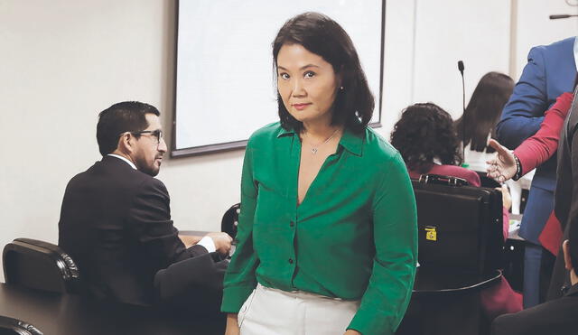 Keiko Fujimori seguirá siendo juzgada por los delitos de organización criminal y lavado de activos. Foto: La República