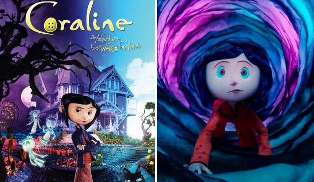 'Coraline y la puerta secreta' volvió a la pantalla grande. Foto: composición LR/ Cinemark