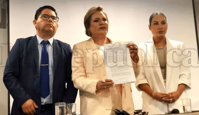 Pamela López dará una conferencia de prensa este 19 de agosto. Foto: Kevinn García/La República