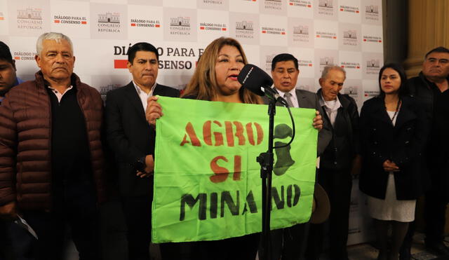 Dirigentes del Valle de Tambo desmintieron que la población esté a favor del proyecto Tía María, como lo había señalado el ministro de Energía y Minas. Foto: Difusión