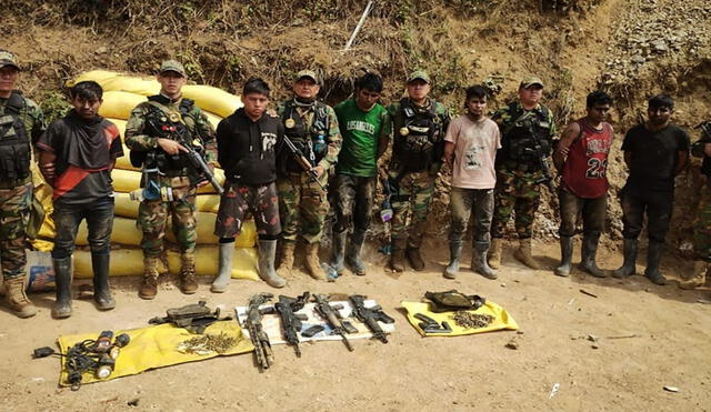 Detenidos integrarían banda criminal "Los malditos de San Vicente". Foto: Andina