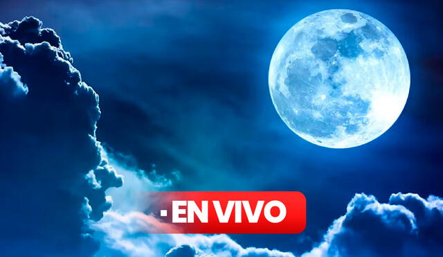 La superluna Azul será visible este 19 de agosto en Sudamérica. Foto: composición LR/Shutterstock