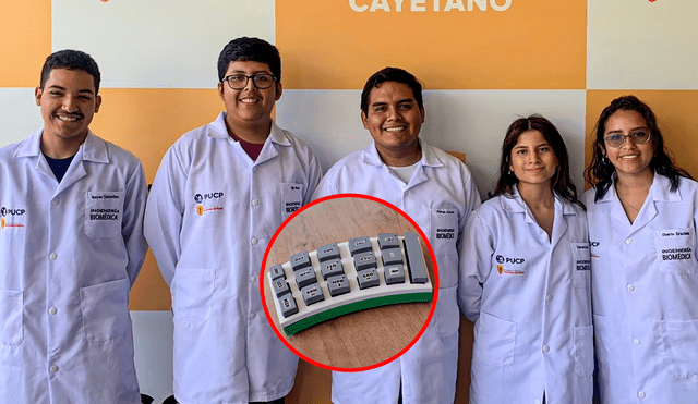 Los estudiantes que ganaron la medalla de oro en el concurso internacional cursan el cuarto ciclo de ingeniería biomédica. Foto: composición LR/Universidad Peruana Cayetano Heredia