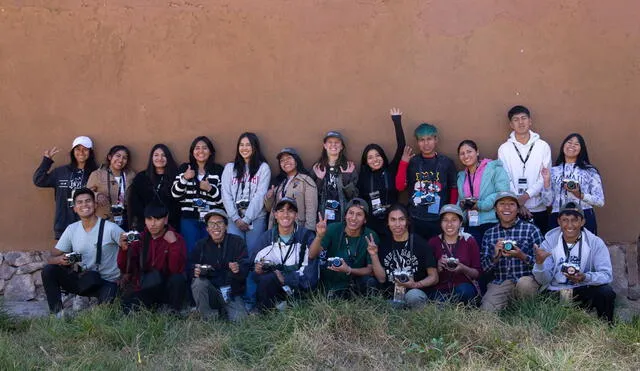 Estudiantes locales de la región del Cusco.