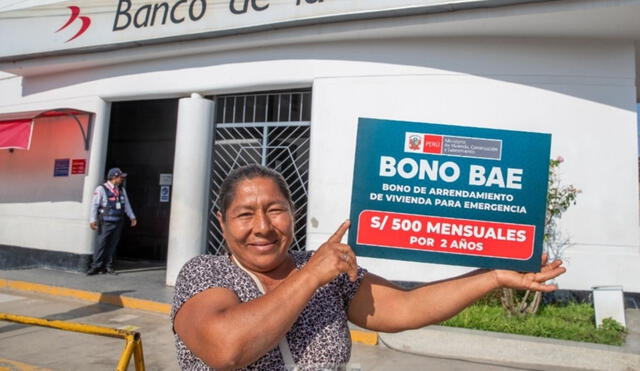 El bono BAE de S/500 permite a sus beneficiarios alquilar una vivienda con servicios básicos por un periodo máximo de hasta dos años. Foto: Andina