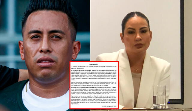 Christian Cueva se pronuncia tras denuncia de Pamela López. Foto: Composición LR/Captura/Twitter/Captura/Instagram