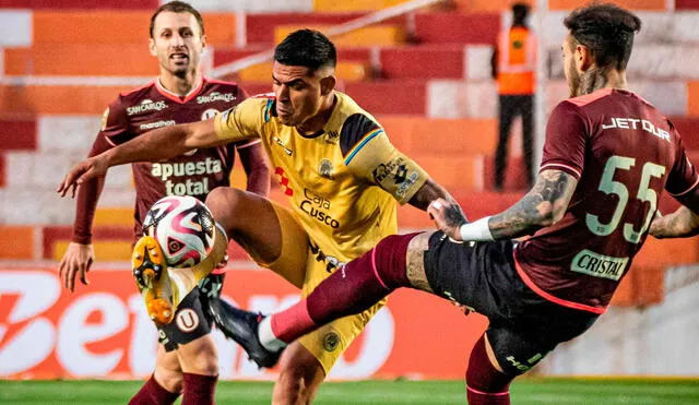 Universitario y Cusco FC pelean los primeros lugares del Torneo Clausura. Foto: Liga 1.