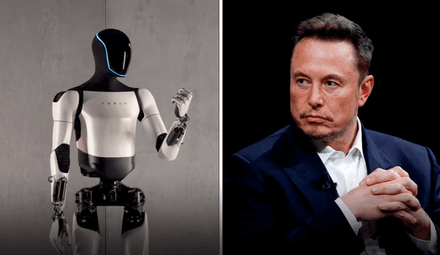 Tesla busca personas para entrenar a sus robots humanoides de cara a su lanzamiento en 2026. Foto: composición LR/AFP