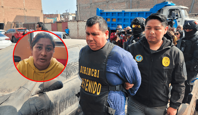 Dos personas fueron detenidas por la policía, luego de realizarse un operativo. Foto: Samuel Santos/URPI-LR