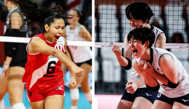 Perú y Japón se encuentran entre las ocho mejores selecciones del Mundial de Vóley Sub-17. Foto: X/Punto en Juego