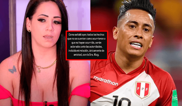 Christian Cueva rompió su silencio sobre supuesto amorío con Melissa Klug. Foto: Composición LR/Instagram Melissa Klug/Latina.