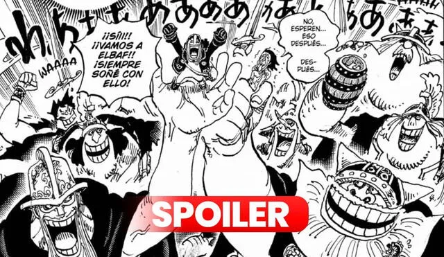 ‘One Piece 1124’ podría mostrarnos el nuevo peligro que correrán los sombreros de paja en su llegada a Elbaf. Foto: composición LR/Manga Plus