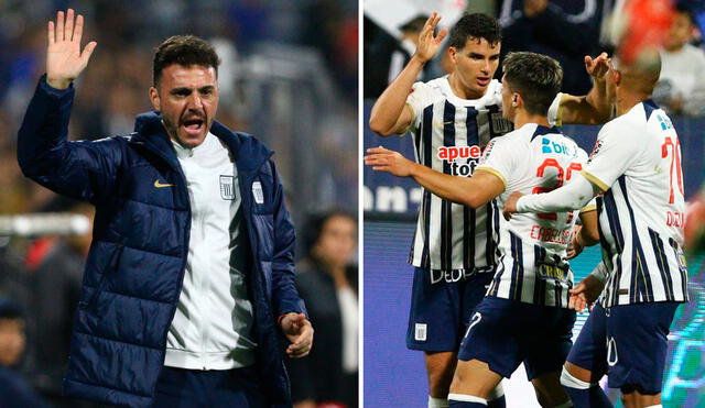 Mariano Soso logró su primera victoria como entrenador de Alianza Lima ante Cienciano. Foto: La República/Luis Jiménez