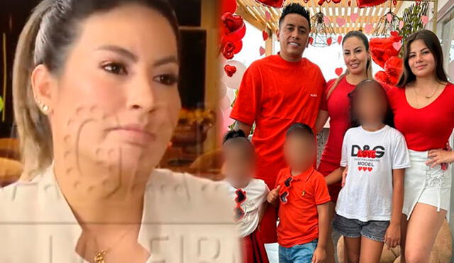 Pamela López se conmovió al revelar detalles de su matrimonio con Christian Cueva. Foto: Composición LR/Captura/ATV/Captura/Instagram