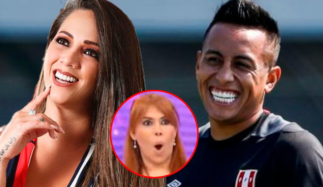 Magaly Medina confirma la existencia de conversaciones hot entre Melissa Klug y Christian Cueva. Foto: Composición LR/Captura/Instagram/Captura/Twitter/Captura/ATV