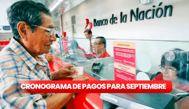 El cronograma de pagos para septiembre para trabajadores públicos y pensionistas se aprobó el año pasado. Foto: Andina/LR