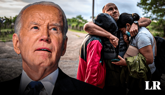 Joe Biden lanzó el programa Parole in Place en beneficio de los migrantes en Estados Unidos. Foto: composición LR de Gerson Cardoso/AFP