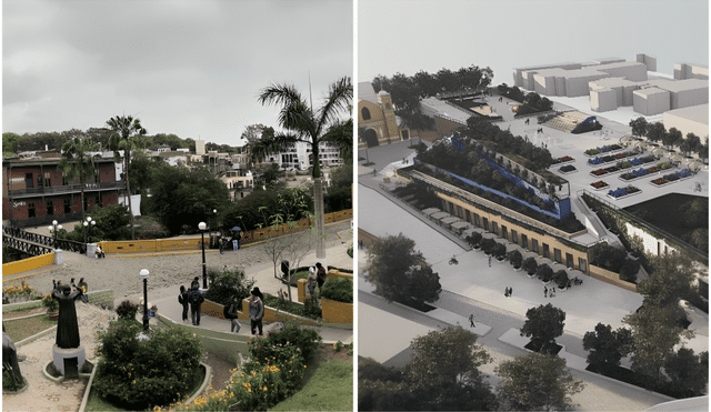 Vecinos de Barranco rechazan la construcción de estacionamientos subterráneos en zona monumental. Foto: composición