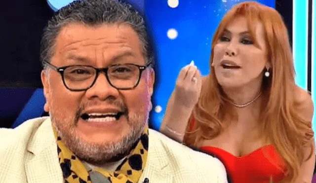 Tomás Angulo señaló que Magaly Medina perdió credibilidad. Foto: composición LR/YouTube/Nativa/ATV - Video: TikTok