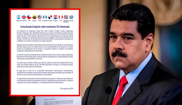 El Tribunal Supremo de Justicia de Venezuela ratificó los resultados del CNE consolidando el fraude. Foto: composición LR/EFE/X de Cancillería Costa Rica