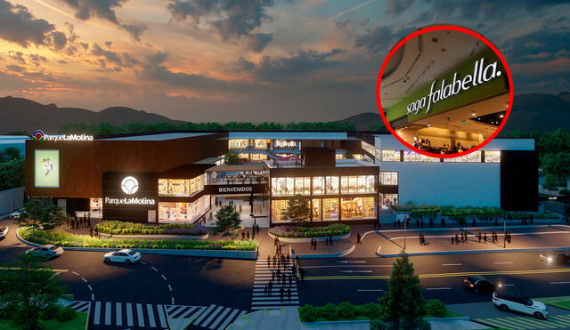 Saga Falabella será una de las tiendas del nuevo Parque La Molina. Foto: composición LR/Perú Retail