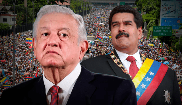 AMLO afirmó que México no tomará una decisión sobre Venezuela hasta conocer las actas electorales oficiales. Foto: composición LR/AFP.