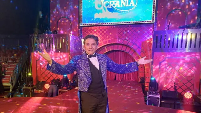 Sergio Parada, Ring Master del Circo de Ucrania, anuncia las últimas funciones hasta este domingo 25 de agosto. Foto: difusión