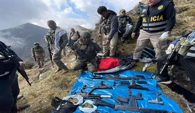 La Policía no logró la captura de ningún ciudadano. Foto: PNP