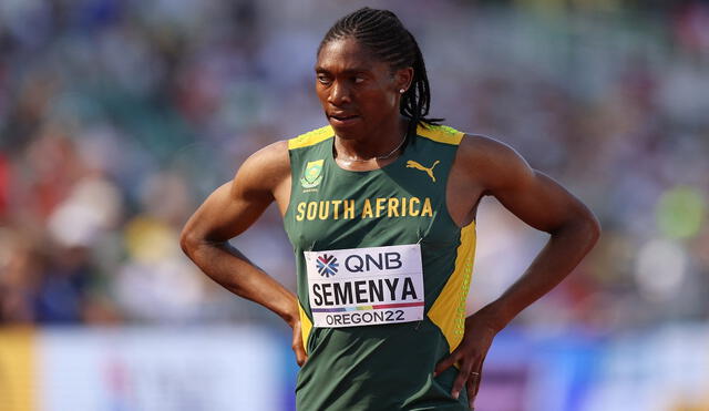 Con Caster Semenya empezaron las pruebas de testosterona en competencias femeninas. Fotografía: AFP