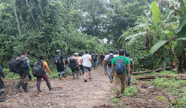 Los kakataibo se han organizado en una “guardia indígena” para cuidar su territorio y a sus hermanos ‘no contactados’. Foto: Difusión