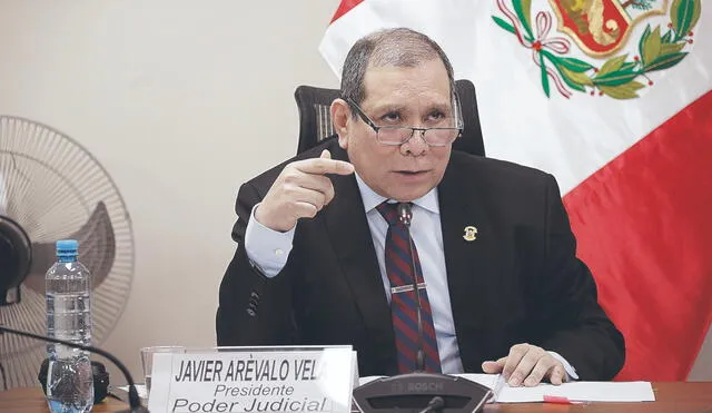 Javier Arévalo cuestionó que se pretenda la creación de la Comisión de Fiscalización de la Función de Jueces y Fiscales. Foto: La República