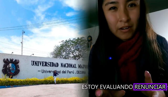 Estudiante de séptimo ciclo de la UNMSM cuenta su experiencia como profesora: "Estoy evaluando renunciar". Foto: Composición lr / Giabox