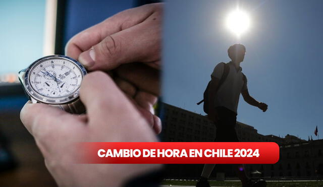 La población en la mayor parte del territorio chileno deberá adelantar sus relojes una hora. Foto: composición LR / Agencia Uno / Chilevisión