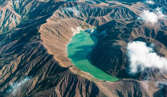 La Laguna Verde de Colombia se encuentra en Nariño a 4.000 metros sobre el nivel del mar. Foto: SGC