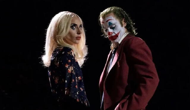 Joker 2: Lady Gaga al lado de Joaquin Phoenix.