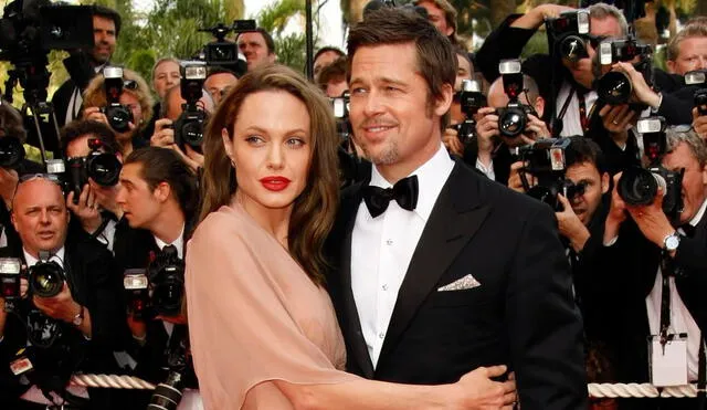 El matrimonio de Angelina Jolie y Brad Pitt duró una década. Foto: Vanity Fair