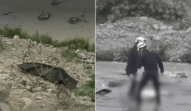 Hasta el momento se desconoce la identidad de la víctima. Foto: Captura América Noticias