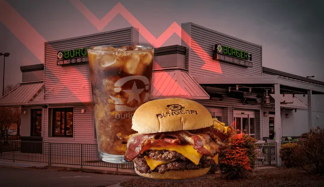 La compañía estadounidense BurgerFi se encuentra al borde de la bancarrota tras cerrar varias sucursales al sur de Estados Unidos. Foto: composición LR/BurgerFi/NBC