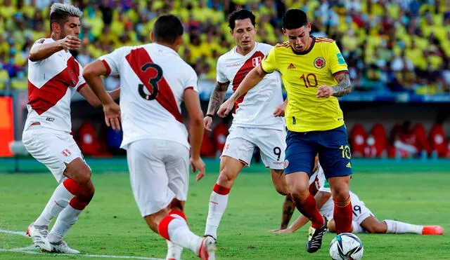 Perú cayó goleado 0-3 en el último partido que jugó como local ante Colombia por eliminatorias. Foto: AFP