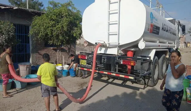 Pobladores de Piura sufrirán por el servicio de agua durante seis días. Foto: La República