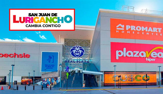 Así como el Mall Aventura, un Real Plaza en San Juan de Lurigancho sería todo un éxito en el distrito. Foto: composición LR - Municipalidad de SJL